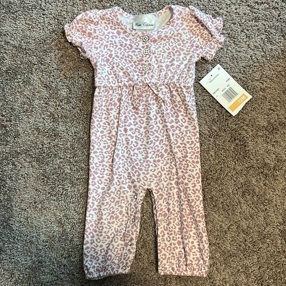 Pink Leopard Print Kids Bottoms